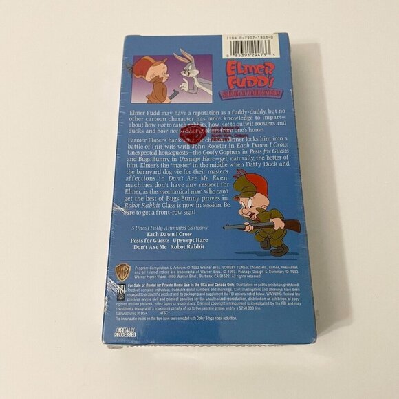 Vintage Elmer Fudds School of Hard Knocks VHS - Picture 5 of 16